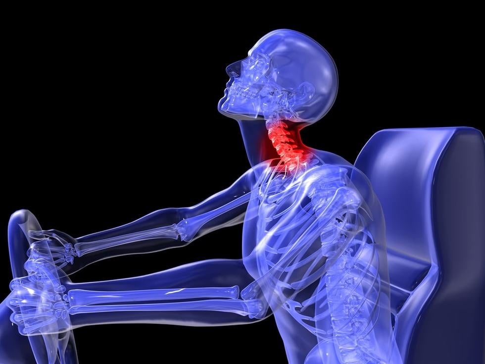 Whiplash is one of the most frequently experienced car accident neck injuries.