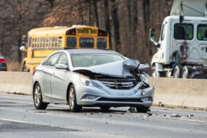 Where Should You Stop Your Vehicle if You Are Involved in a Crash?